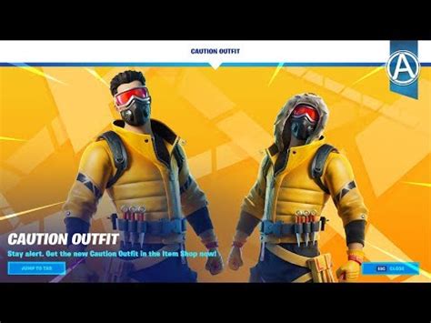 Not affiliated with @fortnitegame or @epicgames. NEW "CAUTION" SKIN in Fortnite Chapter 2! - Fortnite Item ...