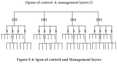 Span Of Management And The Levels Organisation Structure And Design