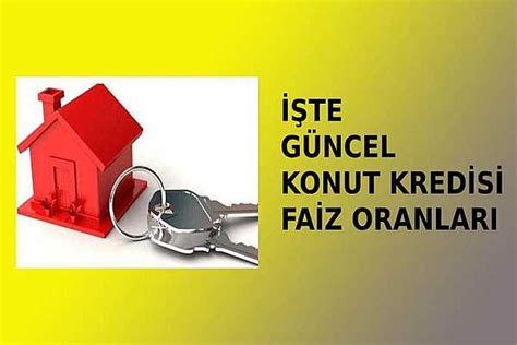 Konut kredi faiz oranlarında son durum nedir KONUT KREDİLERİ Baret