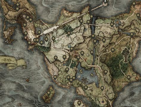 Guía Elden Ring - Mapa completo, puntos de gracia y secretos