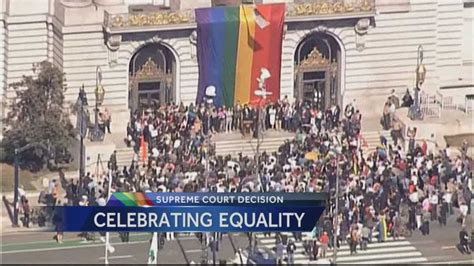 People Take To Streets Of Sf To Celebrate Supreme Court Ruling
