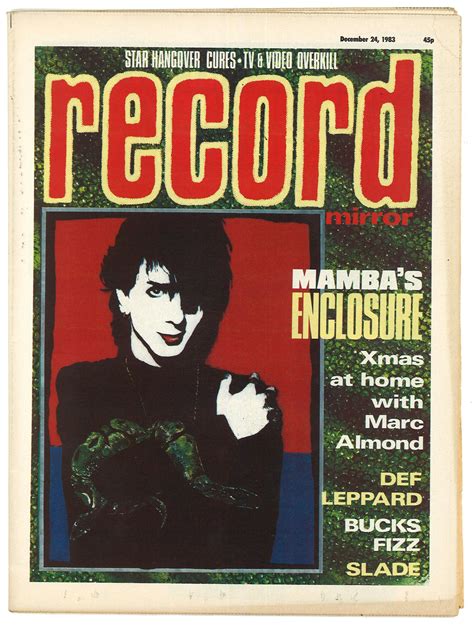 Record Mirror Dec 24 1983 Uk British Original Vintage Music Etsy Uk