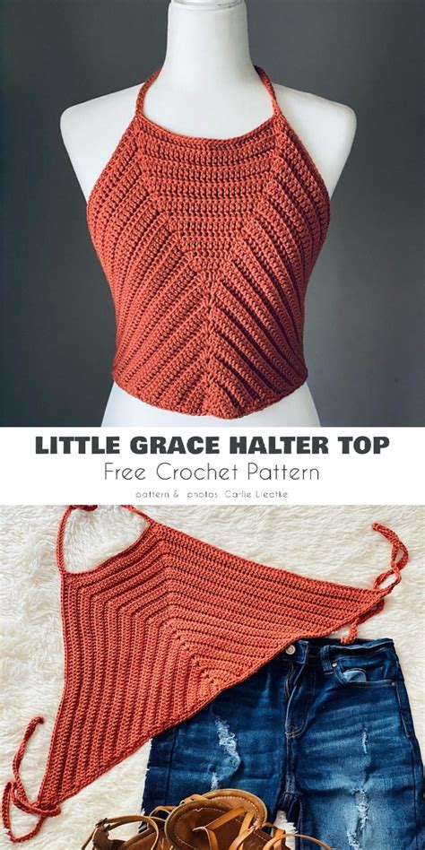 15 The Best Crochet Halter Tops Free Crochet Patterns Top Free Crochet