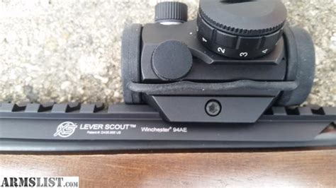 Armslist For Sale Winchester 1894 30 30 Lever Action Wscout Scope