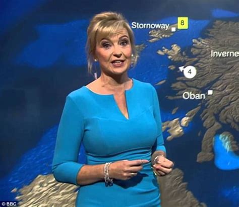 Bbc Weather Presenter Carol Kirkwood S Style Update Daily Mail Online