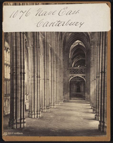 Nave East Canterbury Francis Frith Vanda Explore The Collections