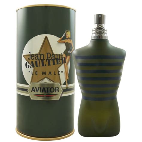 O herói dos céus, a força elegante da aviação! Jean Paul Gaultier Le Male Aviator 125ml Eau de Toilette ...