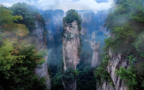 Zhangjiajie National Park Avatars Hallelujah Mountains On Earth