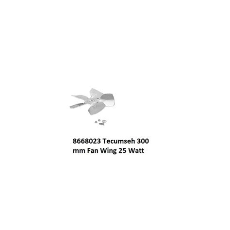 300 Mm Tecumseh Fan Wing 25 Watt