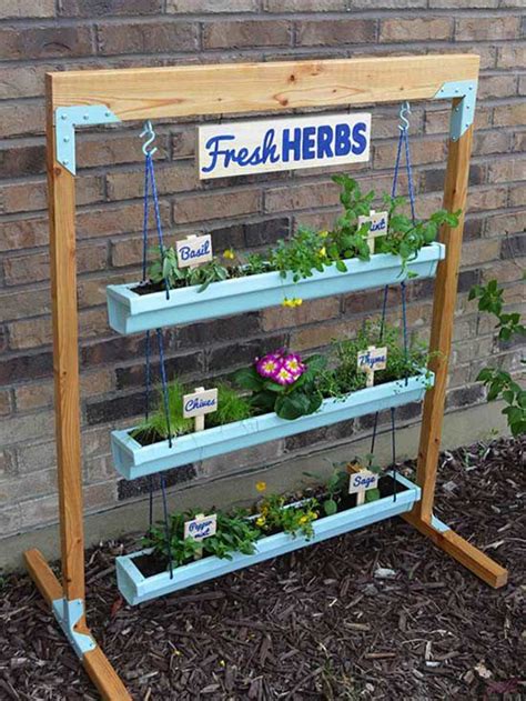 9 Diy Vertical Gardens For Better Herbs Better Homes And Gardens