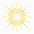 Yellow Sunburst Vector Illustration, Sunburst, Sun, Bright PNG and ...