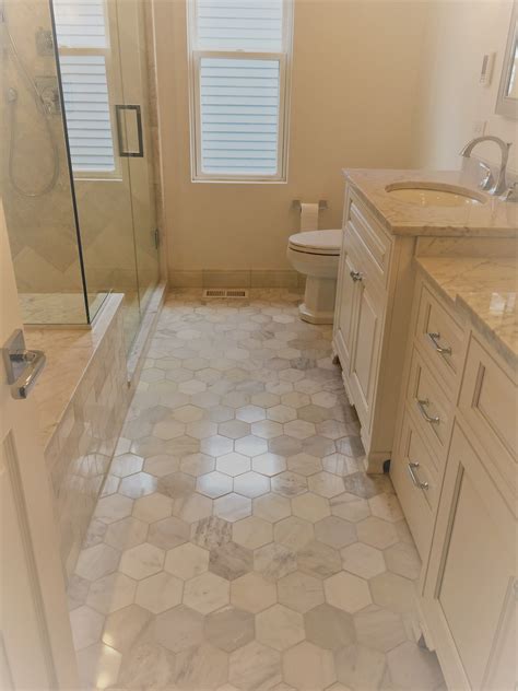 Small Hexagon Bathroom Floor Tiles Flooring Tips