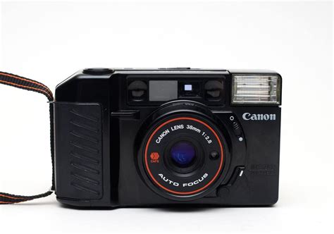 Canon Sure Shot 35mm Point And Shoot Film Camera With 38