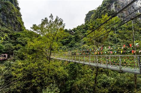 Yangshuo Butterfly Spring Park Scenic Spot In Guilin Guangxi Stock