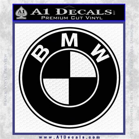 Bmw Official Emblem Decal Sticker A1 Decals