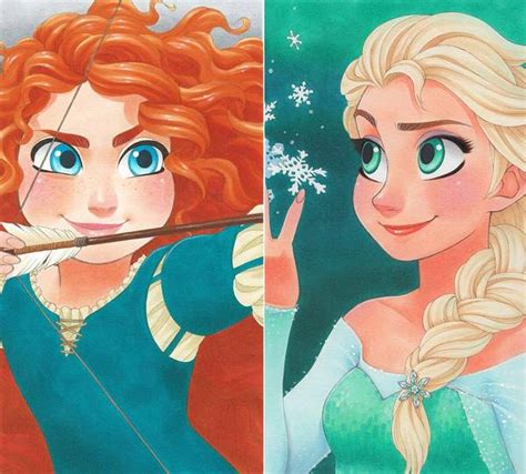 Disney Princess Portraits