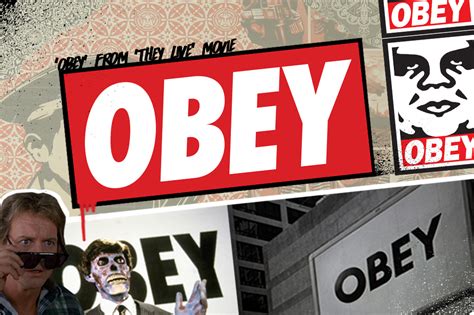 Knowledge ‘obey From ‘they Live Movie Spray Brush