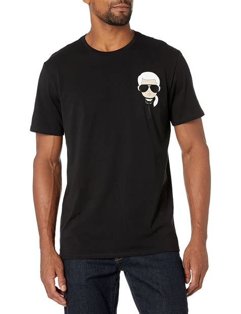 Buy Karl Lagerfeld Paris Mens Classic Karl Character Short Sleeve Crew