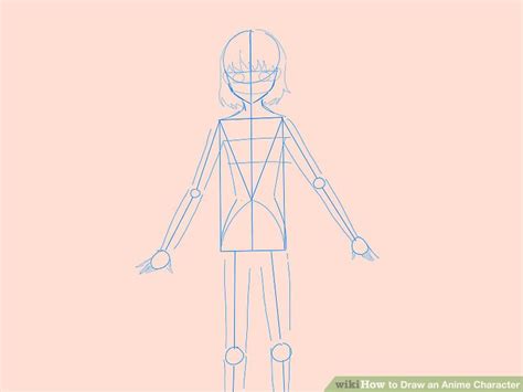 How To Draw An Anime Character With Pictures Wikihow