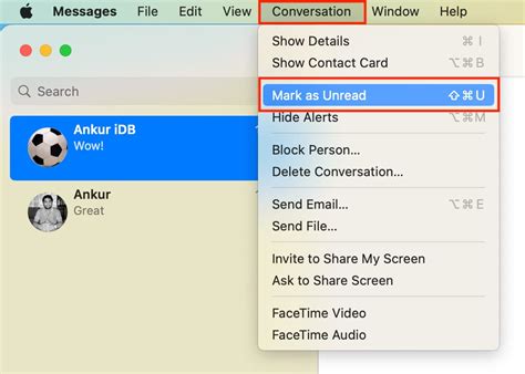 How To Mark A Text Message As Unread On Iphone Ipad And Mac
