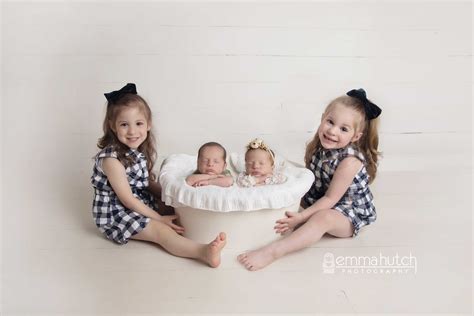 Double Twins Melbourne Baby Photographer