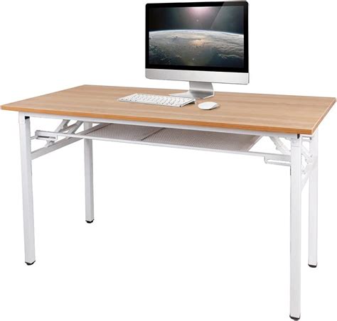 Sogesfurniture Portable And Compact Folding Desk Foldable