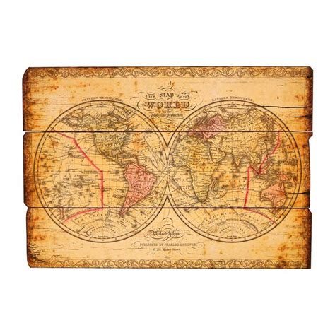 Mapa mundo parede madeira : Mapa Mundo Madeira - Mapa De Mundo Do Vintage Com Textura ...