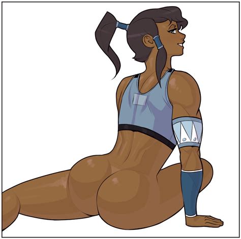 Rule 34 Ass Avatar The Last Airbender Blue Eyes Bottomless Dark Skinned Female Dark Skin