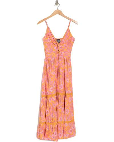 Orange Angie Dresses For Women Lyst