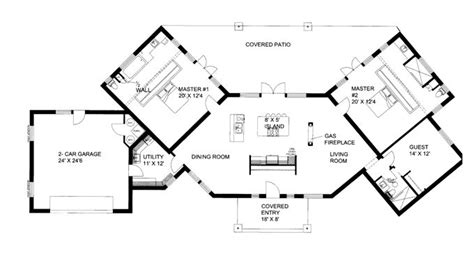 33 Top Concept Modern House Plans With Two Master Suites