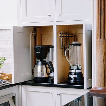 The size is 13.75 tall x 17 wide x 11 deep. How To Keep Small Appliances Out Of Sight • VeryHom