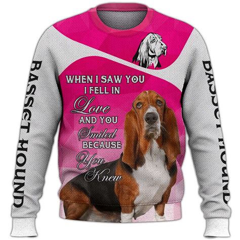 Basset Hound Sweater Dog Sweater For Humans Top Personalized