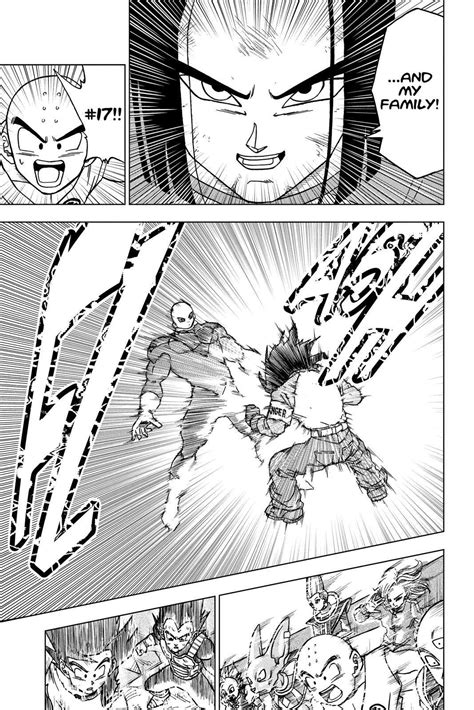 dragon ball super chapter 40 jiren vs universe 7 dragon ball super manga online