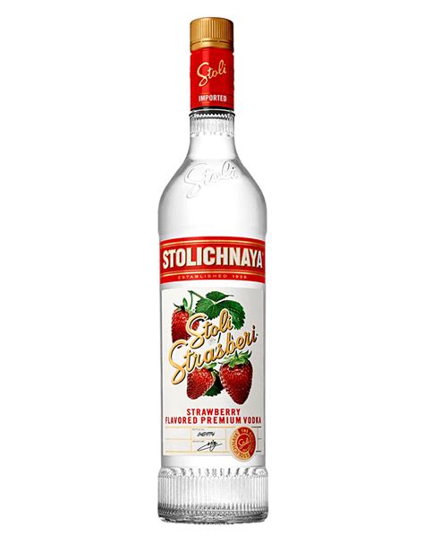 Stolichnaya Strasberi Vodka Quality Liquor Store