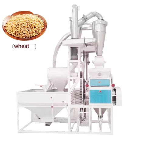 Automatic Maize Rice Corn Wheat Flour Mill Machine China Flour Mill