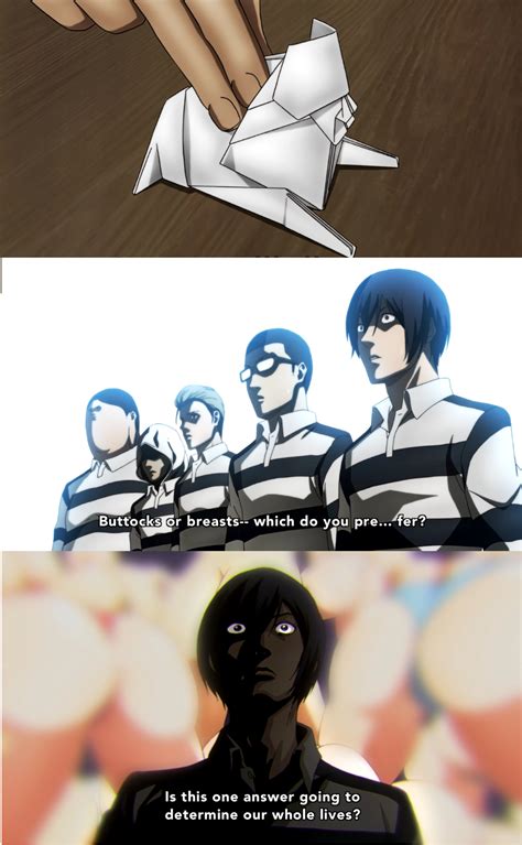 i ve been waiting a long time for this one prison school kangoku gakuen know your meme