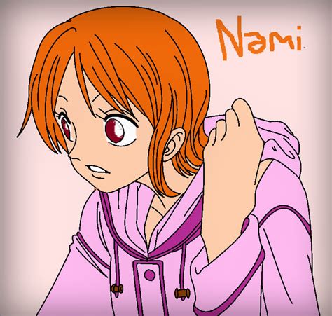 Nami Lineart 1 By Namithenavigator On Deviantart