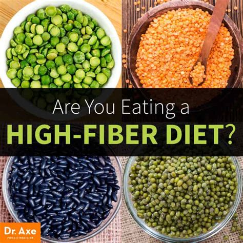 With these high fiber snacks, it is practically effortless. Are You Eating a High-Fiber Diet? - Dr. Axe