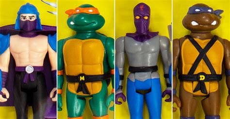 New Teenage Mutant Ninja Turtles Reaction Figures Available Now