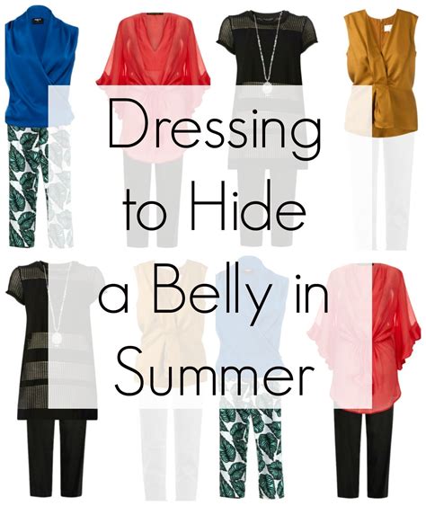 Dressing To Disguise A Belly In Summer Wardrobe Oxygen Apple Shape