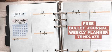 Weekly Expense Tracker Planner Letter A5 Spending Log Bullet Journal