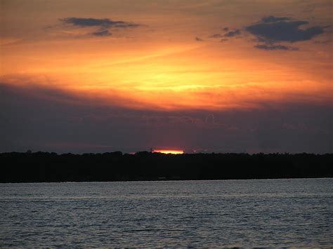 Lake Norman Sunset Photograph By Pamela Smith Fine Art America