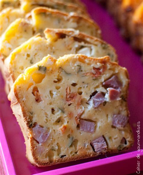 Cake feta jambon cru tomates confites