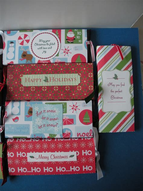 You can go one by one step to make. The Queen's Card Castle: Christmas Candy Bar Wrappers