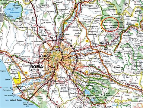 Cartina Strade Roma Tomveelers