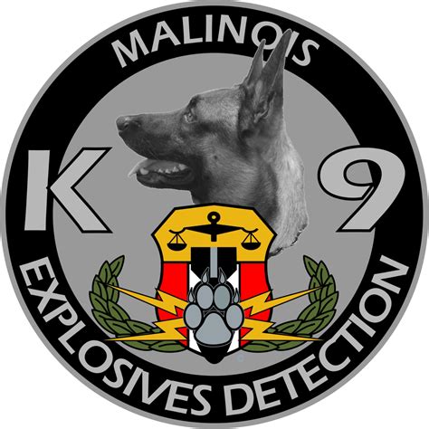 Explosives Detection K 9 Dog Decal · Alpha K 9 Designs Llc · Online