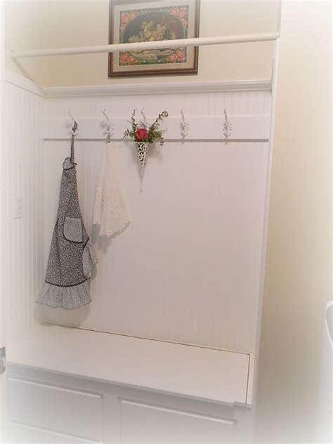 High above the sorter is a hanging rod attached to the topmost panel. 79 best images about laundry room hanging clothes ideas on ...
