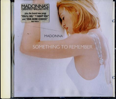 Madonna Something To Remember Cd Album 418568525 ᐈ Köp På Tradera