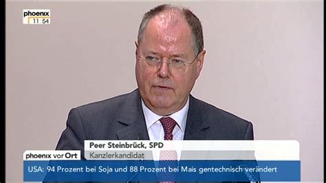 Bilder, nachrichten und berichterstattung aus aller welt. Außenpolitische Rede des SPD-Kanzlerkandidaten Peer ...