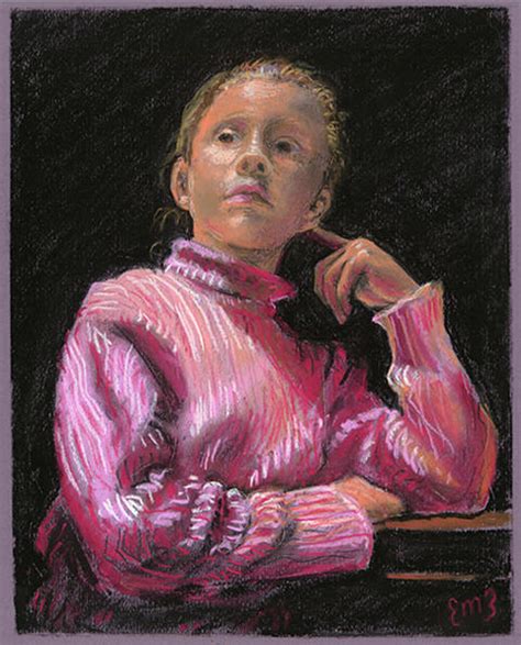 Pastel Portrait Of Ellie By Mandrill On Deviantart
